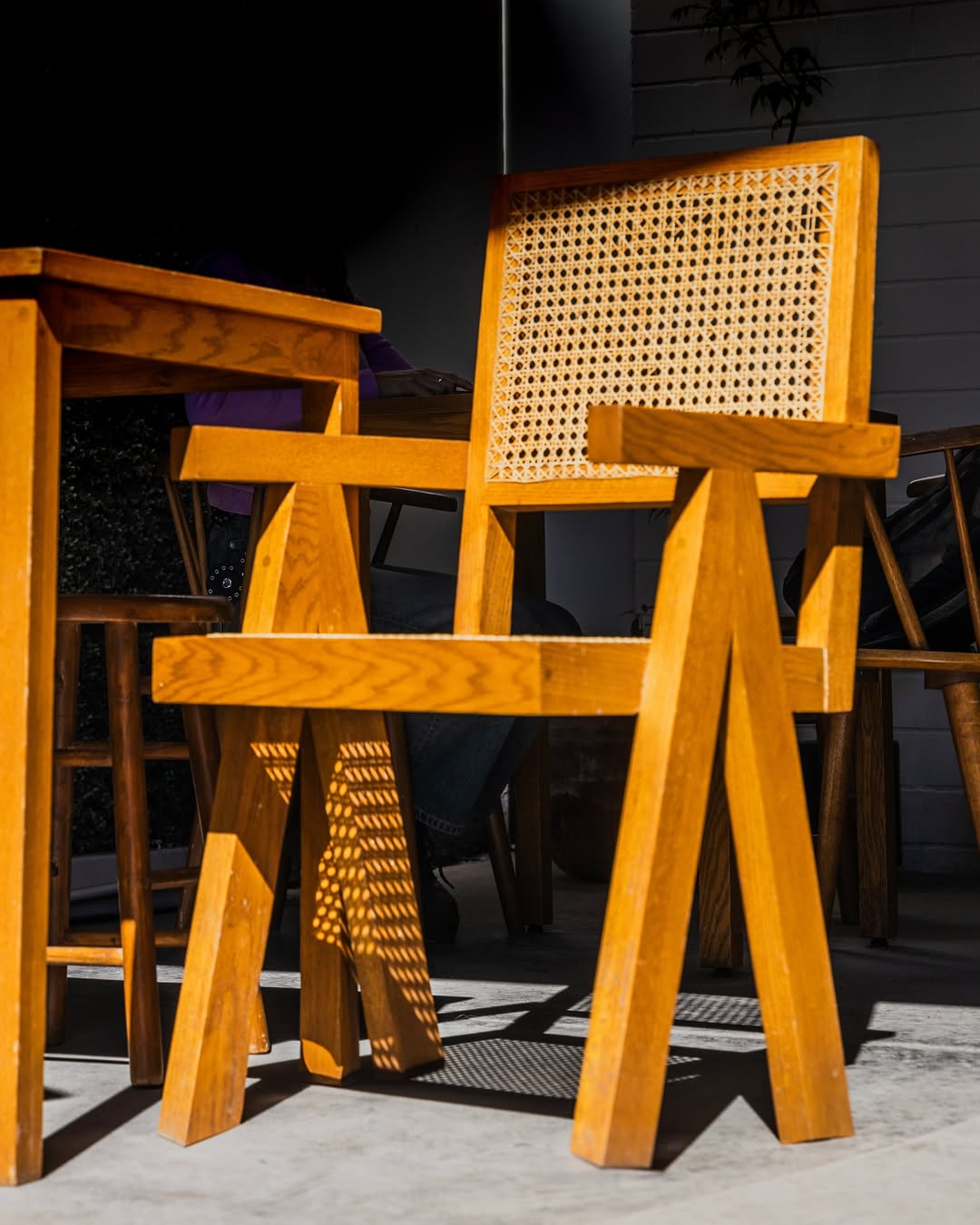 Silla Josefina Marron