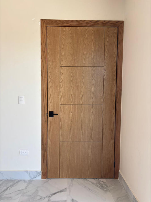 Puertas Interiores Enchapado de Encino